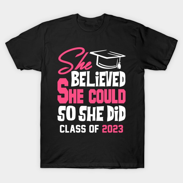 Senior 2023. Class of 2023 Graduate. T-Shirt by KsuAnn